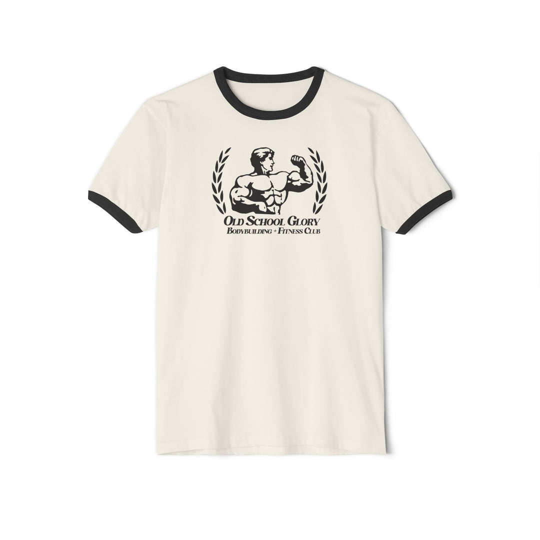 OLD SCHOOL GLORY RINGER TEE