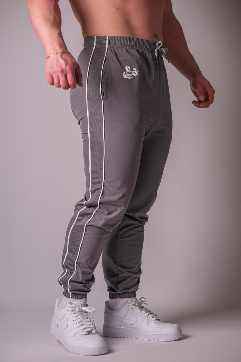 Men's Windbreaker Joggers - Gray – Old School Glory