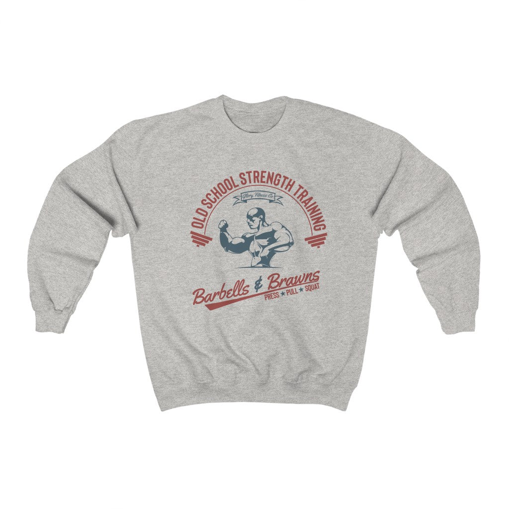 RETRO BARBELLS & BRAWNS PUMP COVER