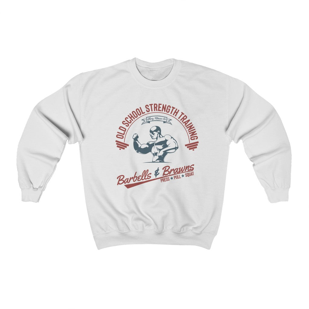 RETRO BARBELLS & BRAWNS PUMP COVER