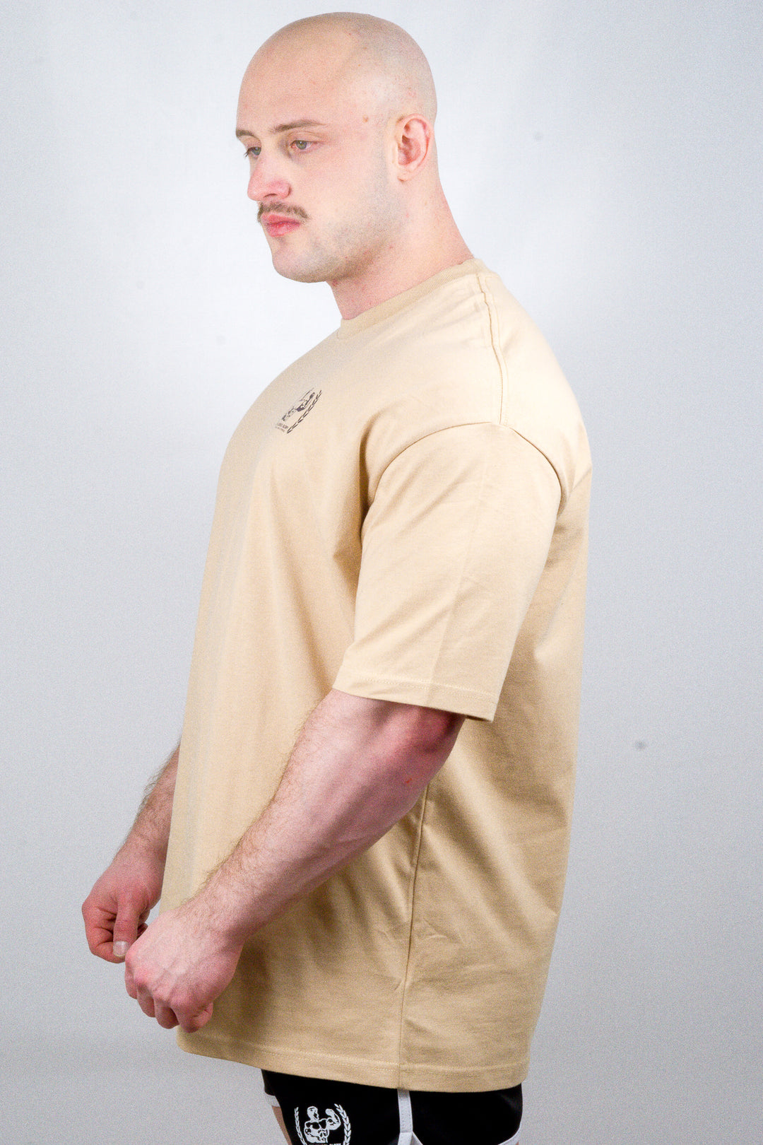 KHAKI OVERSIZED TEE