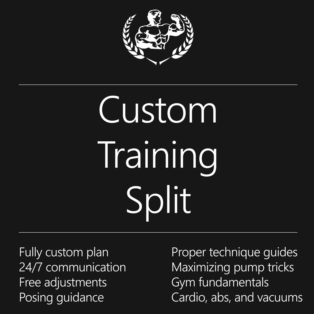 CUSTOM TRAINING PLAN
