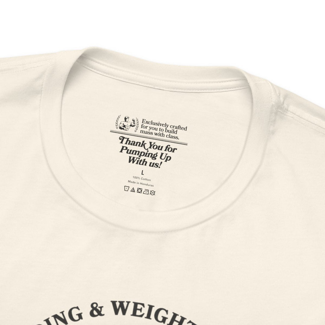 BONE HEATHER GLORY GYM TEE