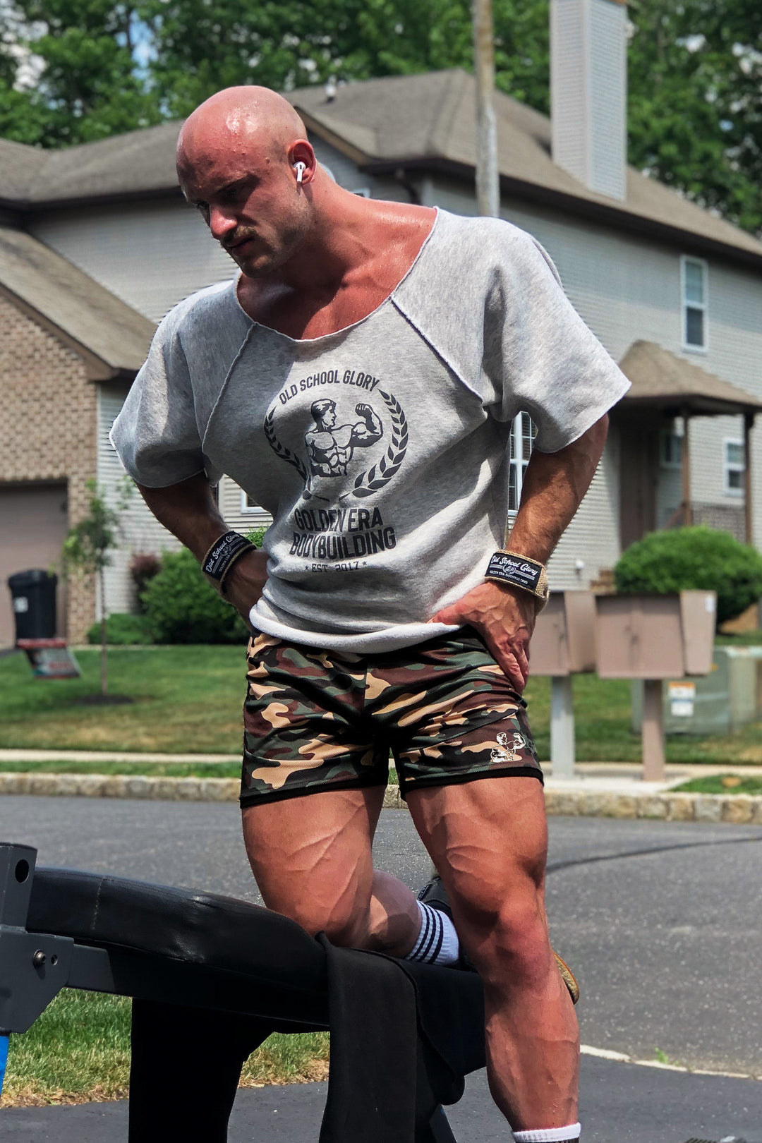 CAMO DRI-FIT SHORTS