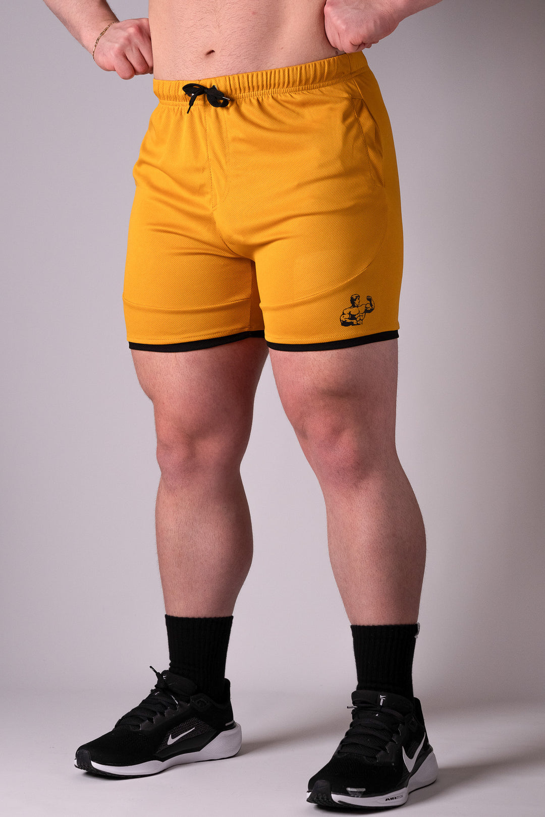 GOLDEN DRI-FIT SHORTS