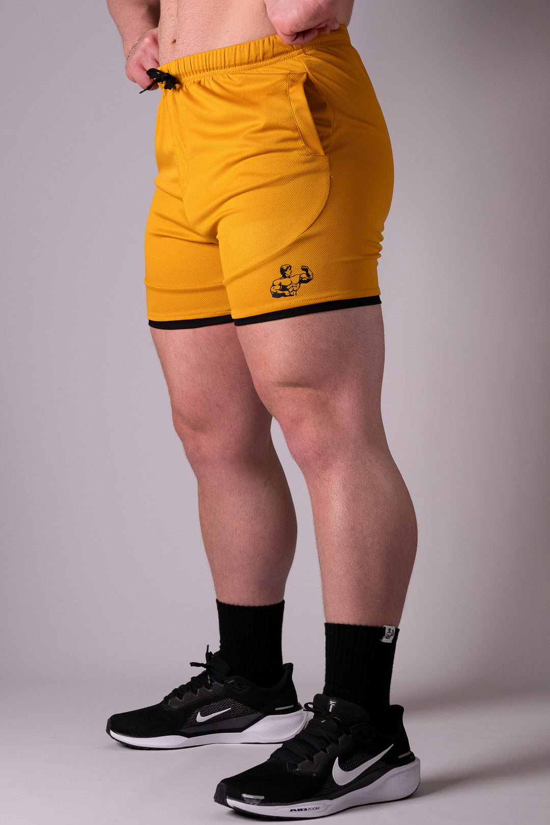 GOLDEN DRI-FIT SHORTS