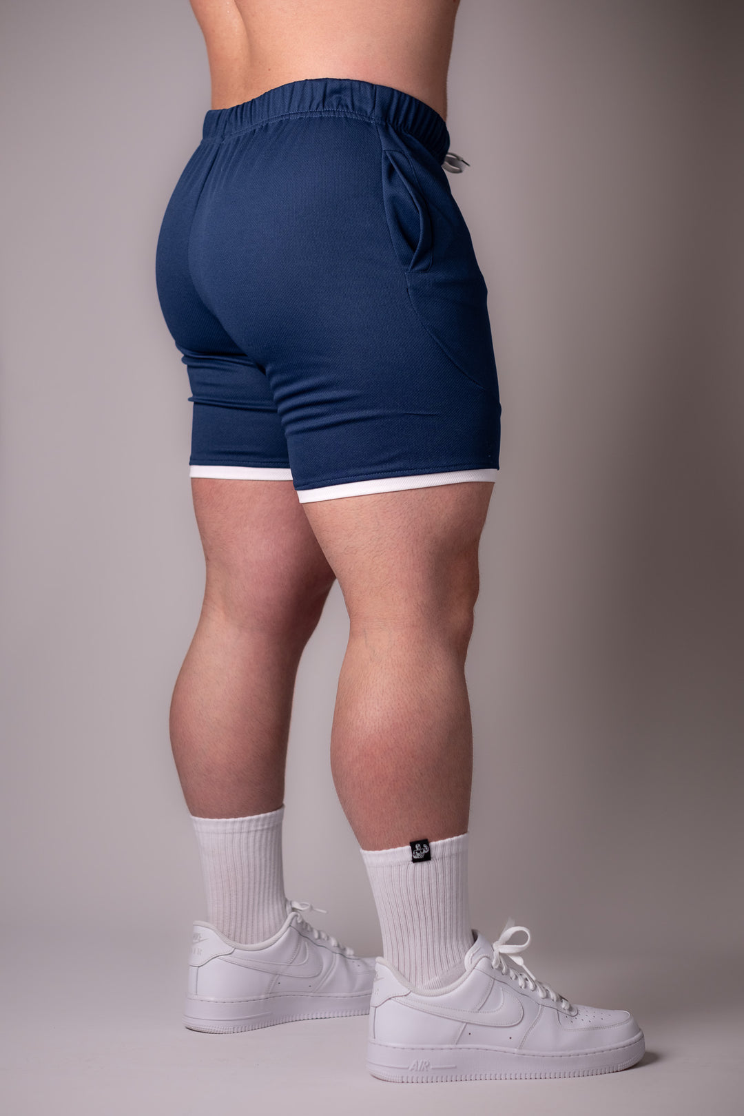 NAVY DRI-FIT SHORTS