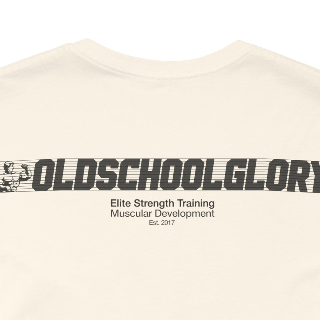 BONE HEATHER GLORY GYM TEE