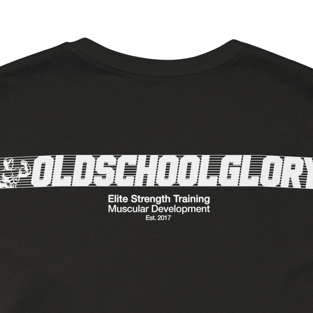 BLACK HEATHER GLORY GYM TEE