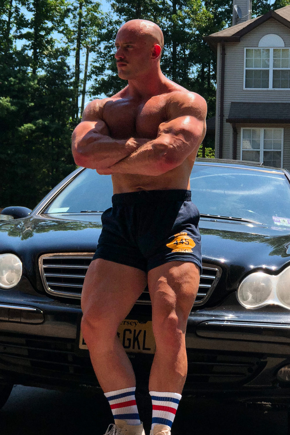 CLASSIC OLD SCHOOL GYM SHORTS RETRO GYM CLOTHING CRAFTED FOR YOU